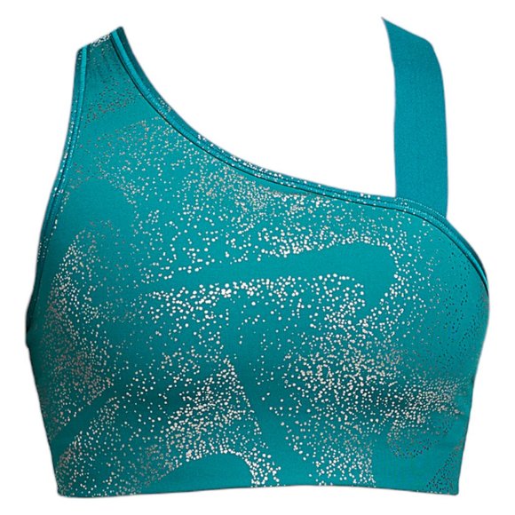 Nike Other - MEDIUM - NIKE - Sports Bra - Non-Padded Medium Support Stardust Teal NEW